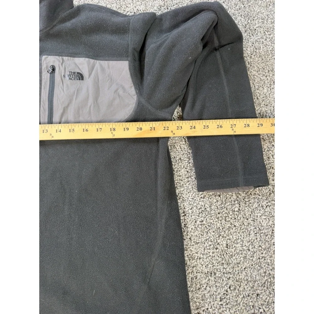 The North Face Retro Fleece 1/4 Zip Jacket Men's Size Large Black Outdoor